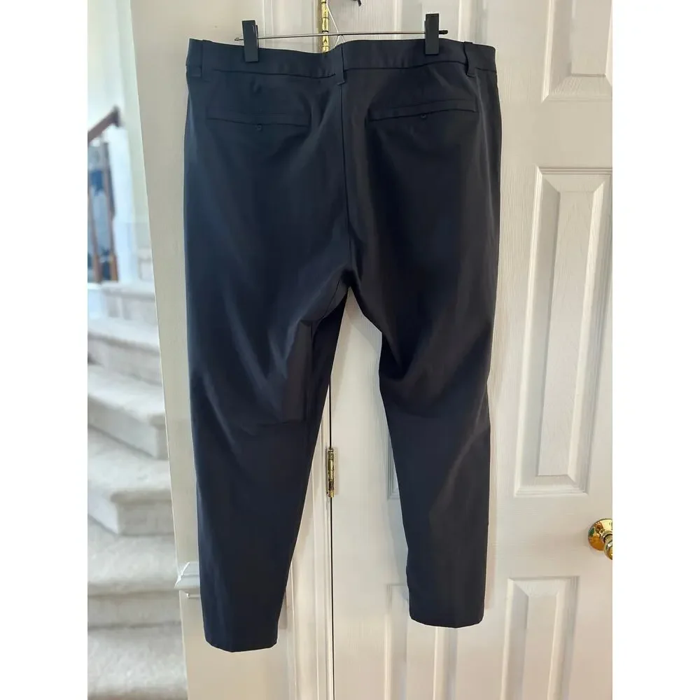 Lululemon ABC Black Warpstreme Performance Trousers (40/30)